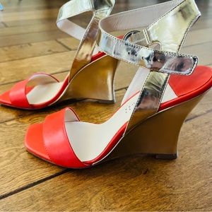 Barney’s New York designer high heels. NWT never worn . Unique design.